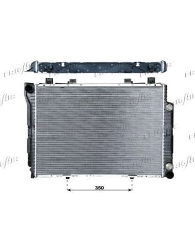 Radiador, refrigeración del motor Frig Air 0106.3001 - RAD. MERCEDES W140 300TD-350TD +/- AT
