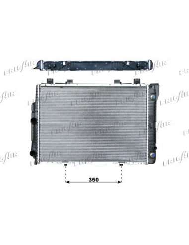 Radiador, refrigeración del motor Frig Air 0106.3002 - RAD. MERCEDES W140 S300 3.2 +12/92 +/- AT