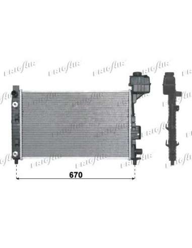 Radiador, refrigeración del motor Frig Air 0106.3005 - RAD. MERCEDES A CLASS W168 140-160- 160CDI-190 M/A