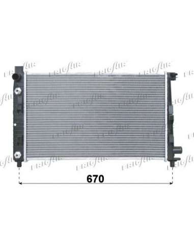 Radiador, refrigeración del motor Frig Air 0106.3007 - RAD. MERCEDES A CLASS W168 170CDI-2 10 AT A/C