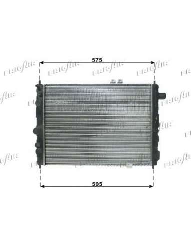 Radiador, refrigeración del motor Frig Air 0107.2012 - RAD. OPEL ASCONA C 1.6 KADETT D 1.6