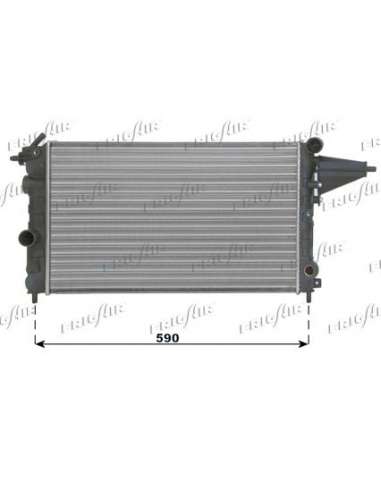 Radiador, refrigeración del motor Frig Air 0107.2020 - RAD. OPEL VECTRA 1.4-1.6 89+93