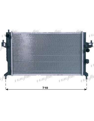 Radiador, refrigeración del motor Frig Air 0107.3005 - RAD. OPEL CORSA C 1.7 D A/C