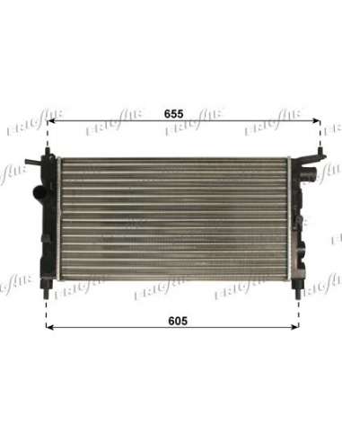 Radiador, refrigeración del motor Frig Air 0107.3010 - RAD. OPEL CORSA II 93+