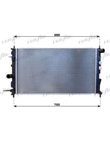 Radiador, refrigeración del motor Frig Air 0107.3061 - RAD. OPEL VECTRA B 1.6/1.8/2.0 A/C 95+