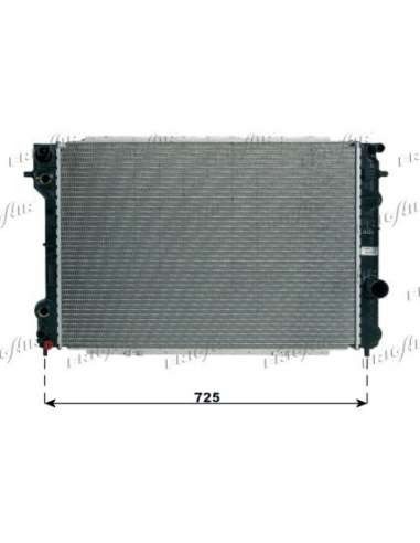 Radiador, refrigeración del motor Frig Air 0107.3072 - RAD. OPEL OMEGA B 2.5 TURBO DIESEL A/C 94+
