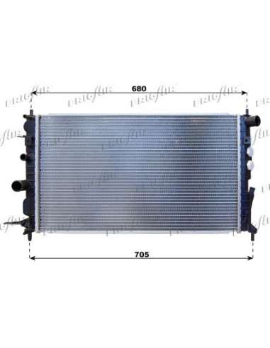 Radiador, refrigeración del motor Frig Air 0107.3081 - RAD. OPEL VECTRA B 2.6 24V  A/C MT