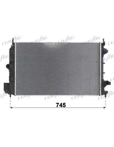 Radiador, refrigeración del motor Frig Air 0107.3110 - RAD. FIAT CROMA/OPEL VECTRA C/SAAB 9.3 02+ 1.9D MT