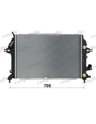 Radiador, refrigeración del motor Frig Air 0107.3117 - RAD. OPEL ZAFIRA II 1.7/1.9 CDTI - 2.0 Bz AT