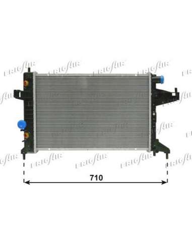 Radiador, refrigeración del motor Frig Air 0107.3118 - RAD. OPEL CORSA C 1.4-1.8 AT