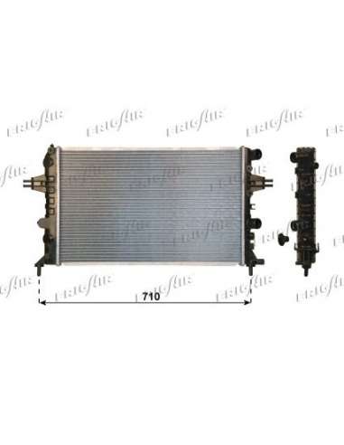 Radiador, refrigeración del motor Frig Air 0107.3126 - RAD. OPEL ASTRA G 1.6 MT A/C MOT Z1 6XEP