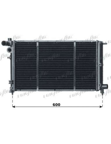 Radiador, refrigeración del motor Frig Air 0108.2066 - RAD. PEUGEOT 106 1.4D   92+96