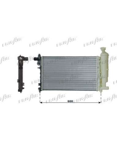 Radiador, refrigeración del motor Frig Air 0108.3047 - RAD. PEUGEOT 106 A/C