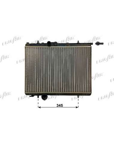 Radiador, refrigeración del motor Frig Air 0108.3085 - RAD. PEUGEOT 206 2.0 00+