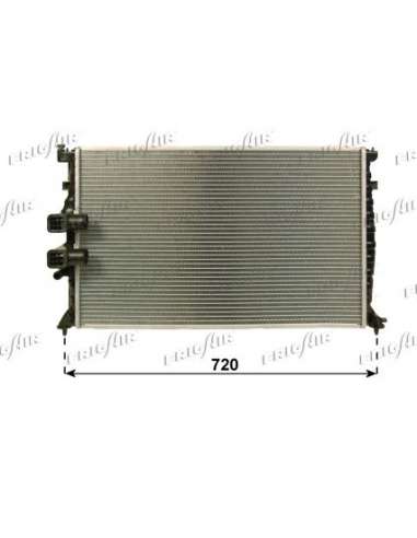 Radiador, refrigeración del motor Frig Air 0108.3086 - RAD. PEUGEOT 406 I - 605 3.0 AT