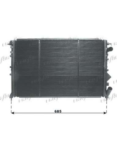 Radiador, refrigeración del motor Frig Air 0109.2061 - RAD. RENAULT ESPACE TURBO DIESEL