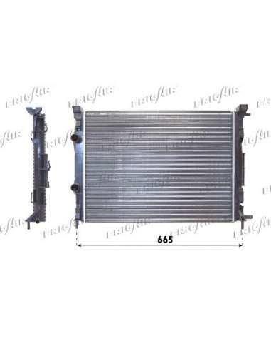 Radiador, refrigeración del motor Frig Air 0109.3090 - RAD. ECO - RENAULT MEGANE 03+