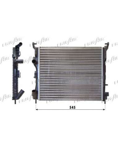 Radiador, refrigeración del motor Frig Air 0109.3091 - RAD. RENAULT CLIO 04+ MT +/- 1.5 DC I