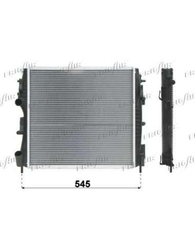 Radiador, refrigeración del motor Frig Air 0109.3092 - RAD. RENAULT KANGOO 1.5 DCI 05+