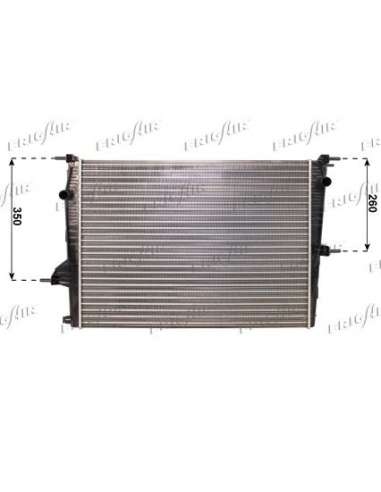 Radiador, refrigeración del motor Frig Air 0109.3098 - RAD. RENAULT MEGANE III 08+ 1.4/1.6 Bz