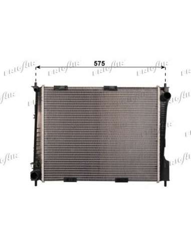 Radiador, refrigeración del motor Frig Air 0109.3101 - RAD. RENAULT CLIO III 1.2-1.4-1.6 A /C