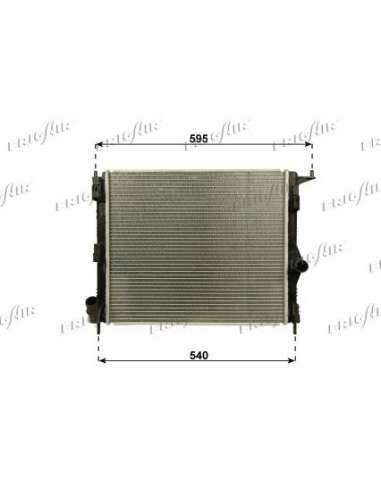 Radiador, refrigeración del motor Frig Air 0109.3116 - RAD. DACIA LOGAN - SANDERO Bz