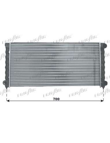 Radiador, refrigeración del motor Frig Air 0110.2042 - RAD. VW PASSAT 1.9 - 1.6