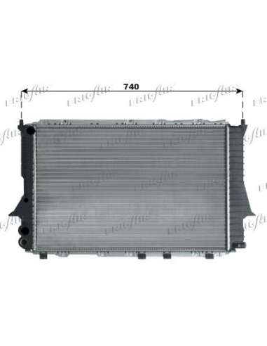 Radiador, refrigeración del motor Frig Air 0110.2051 - RAD. AUDI 100 IV-A6 20-2.4D-2.5TD A /C