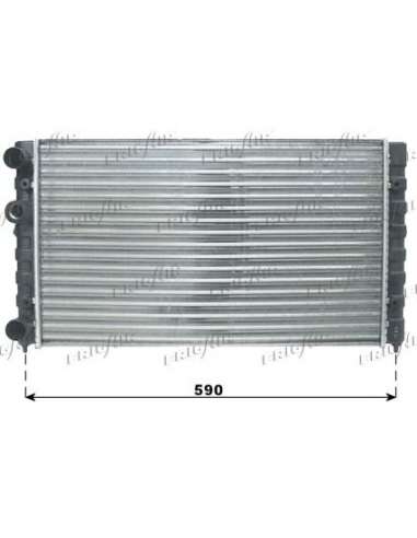 Radiador, refrigeración del motor Frig Air 0110.3014 - RAD. VW GOLF III-VENTO 1.6