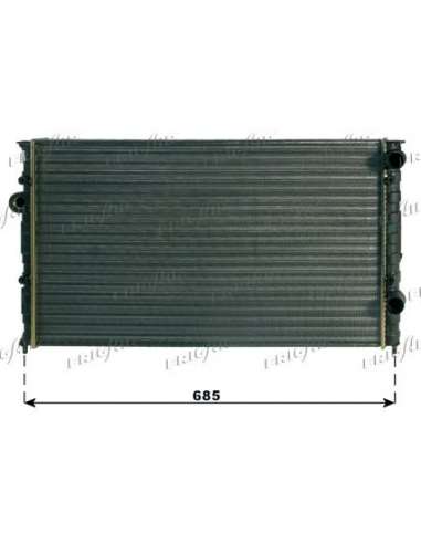 Radiador, refrigeración del motor Frig Air 0110.3026 - RAD. VW PASSAT TD 88+