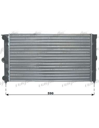 Radiador, refrigeración del motor Frig Air 0110.3058 - RAD. VW PASSAT 1.6 D-POLO