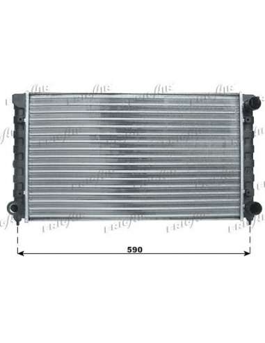 Radiador, refrigeración del motor Frig Air 0110.3075 - RAD. VW GOLF SEAT TOLEDO 1.6 GTI