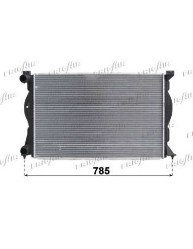 Radiador, refrigeración del motor Frig Air 0110.3139 - RAD. AUDI A6 04+ 2.0 TDI - 2.0 TFSI MT