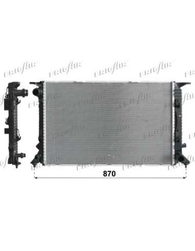 Radiador, refrigeración del motor Frig Air 0110.3144 - RAD. AUDI A4-A5 2.7 TDI-3.0 TDI- 3. 2 FSI MT 08+