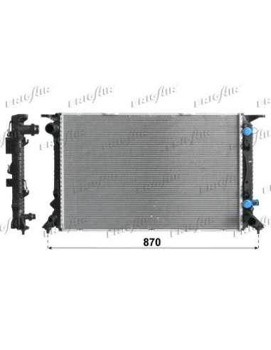 Radiador, refrigeración del motor Frig Air 0110.3145 - RAD. AUDI A4-A5 2.7 TDI-3.0 TDI- 3. 2 FSI AT 08+