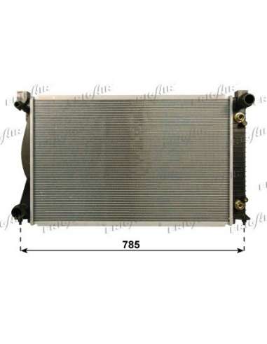 Radiador, refrigeración del motor Frig Air 0110.3153 - RAD. AUDI A6 2.7 - 3.0 D 04+ AT