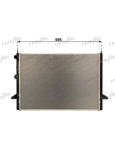 Radiador, refrigeración del motor Frig Air 0110.3162 - RAD. VW SHARAN - FORD GALAXY 2.8 95 +00