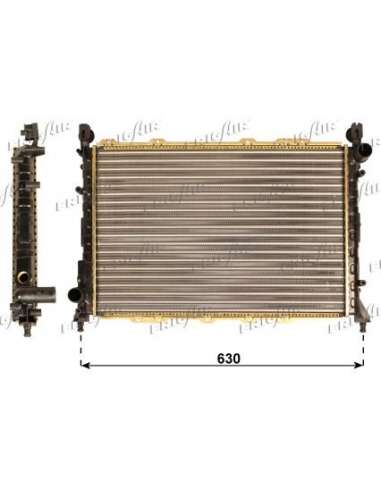 Radiador, refrigeración del motor Frig Air 0113.3023 - RAD. ALFA 145 - 146 BZ