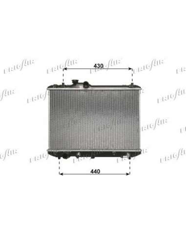 Radiador, refrigeración del motor Frig Air 0114.3036 - RAD. SUZUKI SWIFT 1.3 - 1.5 05+ AT
