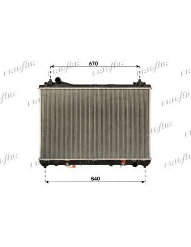 Radiador, refrigeración del motor Frig Air 0114.3043 - RAD. SUZUKI GRAN VITARA 1.6 05+ M/A