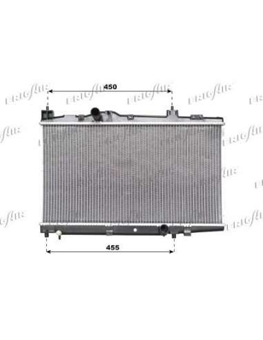 Radiador, refrigeración del motor Frig Air 0115.3009 - RAD. TOYOTA YARIS 1.4 D4D +/- FR.MA DE