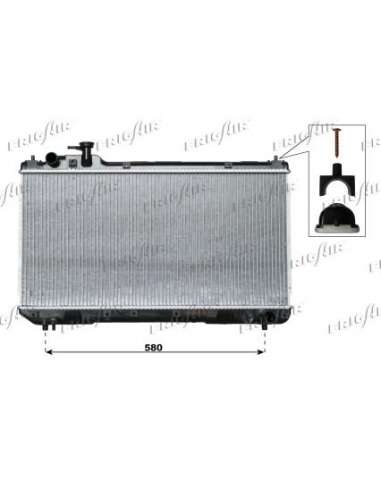 Radiador, refrigeración del motor Frig Air 0115.3096 - RAD. TOYOTA RAV 4 94+00 MT