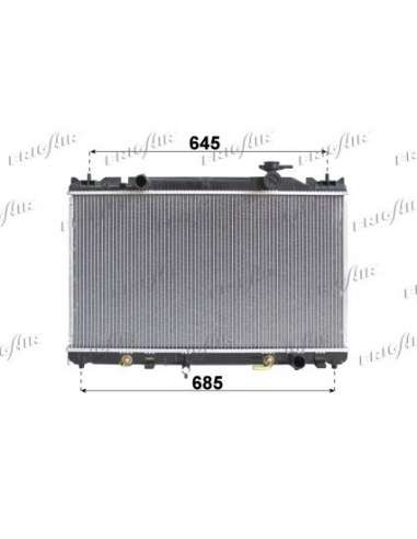 Radiador, refrigeración del motor Frig Air 0115.3118 - RAD. TOYOTA CAMRY 01+ 2.0-2.4 +/- M /A