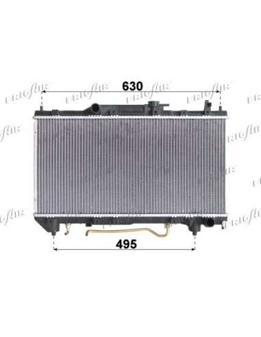 Radiador, refrigeración del motor Frig Air 0115.3127 - RAD. TOYOTA AVENSIS I 98+ 2.0 Bz AT - +10/00