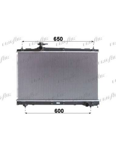 Radiador, refrigeración del motor Frig Air 0115.3138 - RAD. TOYOTA AVENSIS VERSO 2.0 Bz 01 +