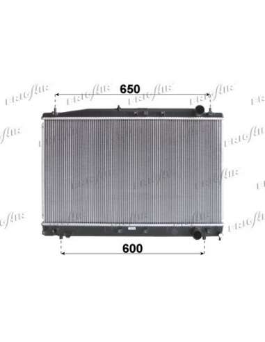 Radiador, refrigeración del motor Frig Air 0115.3139 - RAD. TOYOTA AVENSIS VERSO 2.0 D4D 0 1+05 MT
