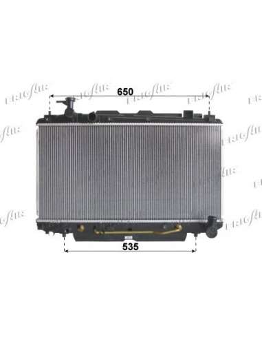Radiador, refrigeración del motor Frig Air 0115.3170 - RAD. TOYOTA RAV 4 II 01+ 2.0 AT
