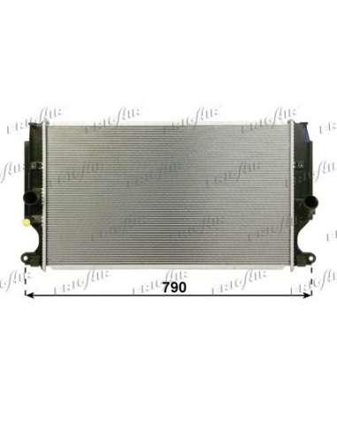 Radiador, refrigeración del motor Frig Air 0115.3185 - RAD. TOYOTA AURIS-AVENSIS-VERSO-COR OL. 2.0 D-2.2 D