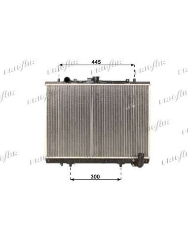 Radiador, refrigeración del motor Frig Air 0116.3034 - RAD. MITSUBISHI L200 2.5 D 96+ MT