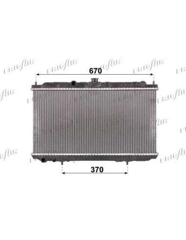 Radiador, refrigeración del motor Frig Air 0121.3005 - RAD. NISSAN PRIMERA P12 1.9 DCI 03+ +/- MT